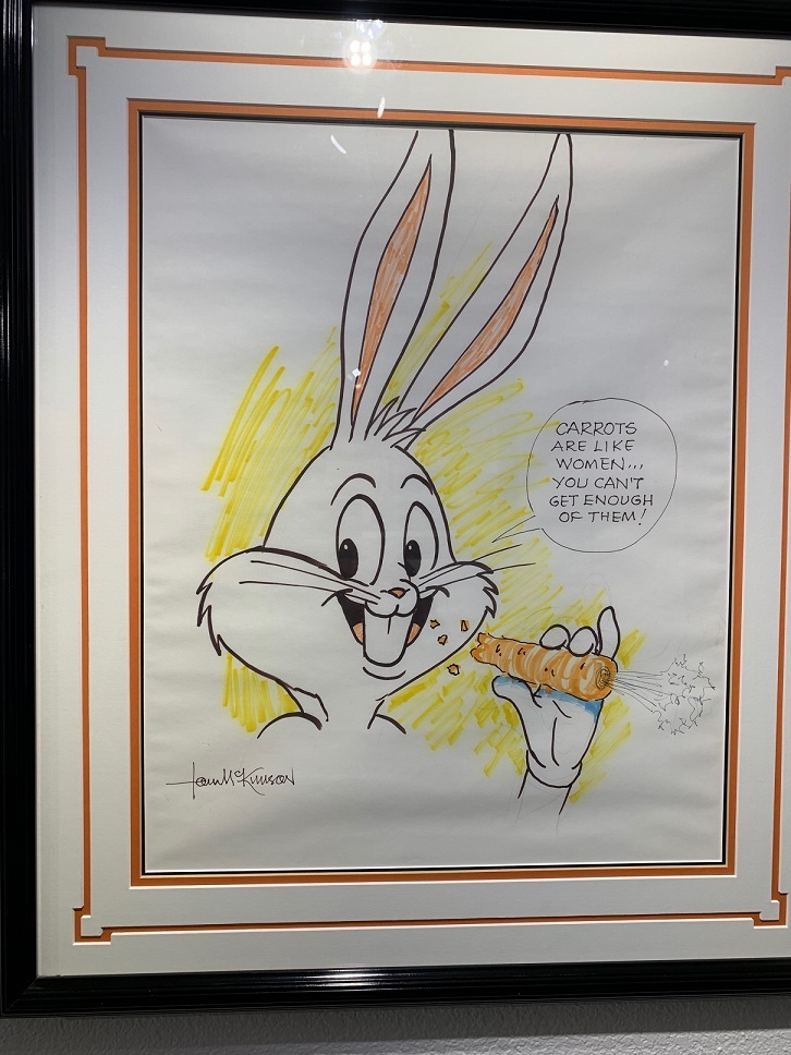 Artist Bugs Bunny Art portrait